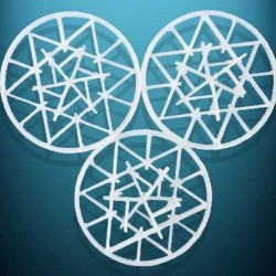 Pierścienie śniegu (Snowflake Ring), PP 90 mm