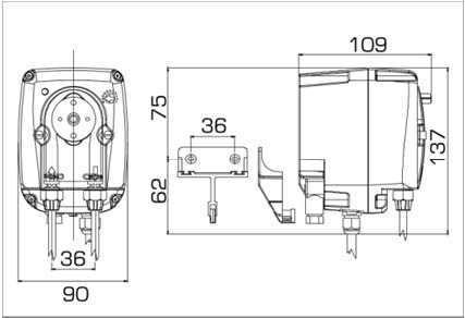 Pompa perystaltyczna B-F 0101 230V
