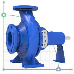 BTKF 100-160 Pompa jednostopniowa wspornikowa, bez silnika (3000)