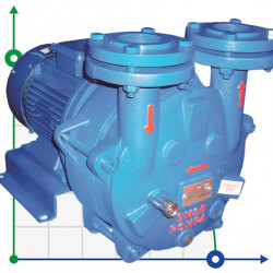 Pompa próżniowa do odparowywania ESV 270/150, 384 m3/h, 11 kW, 1450 obr.