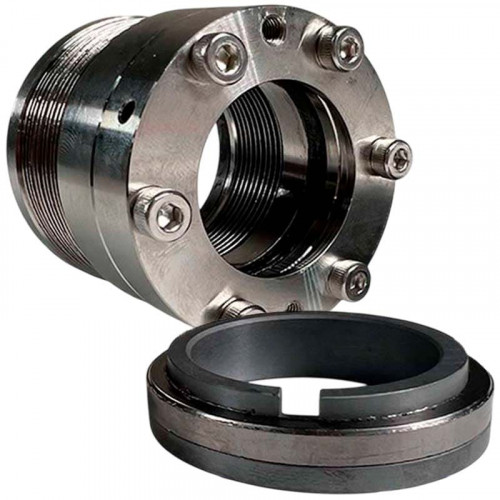 Wysokotemperaturowe uszczelnienie mechaniczne do pompy Sulzer A R-650 35, SIC/SIC, GRAPHITE, AM350/316
