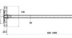 mieszałce przemysłowej AF 0,18 kW 3 fazy, 60cm PP