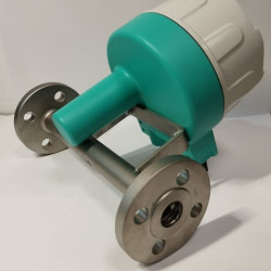 DN15 Przepływomierz ze stali nierdzewnej rotametr LZ PN6 (ciekła mieszanina alkoholi C2H5OH 92%), 11...110 l/h, 4-20mA, Ex, 0,8126g/cm3, 8/30/78°C