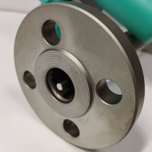 DN15 Przepływomierz ze stali nierdzewnej rotametr LZ PN6 (ciekła mieszanina alkoholi C2H5OH 92%), 11...110 l/h, 4-20mA, Ex, 0,8126g/cm3, 8/30/78°C