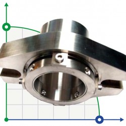 Uszczelka kasetowa R–Convertor 45, SIC/SIC, VITON, 304