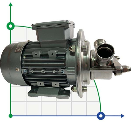 Pompa do twarogu AlphaDynamic AD30. 1/01 0,55 kW wirnikowa