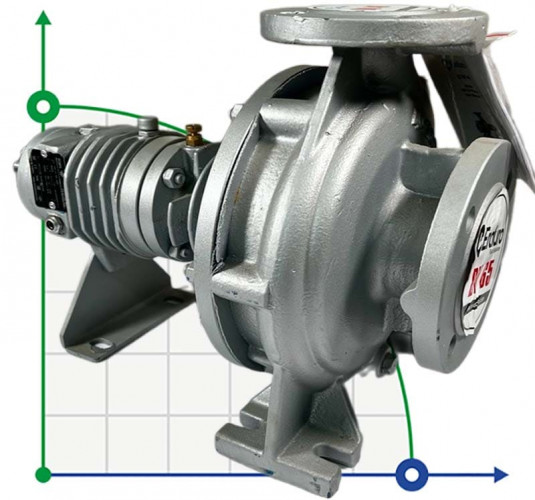 Pompa do gorący olej BTKF-K 40-200 (3000) bez silnika