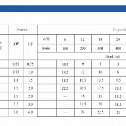 Pompa odśrodkowa BB300/110, AISI304, 380V/50Hz, 2900