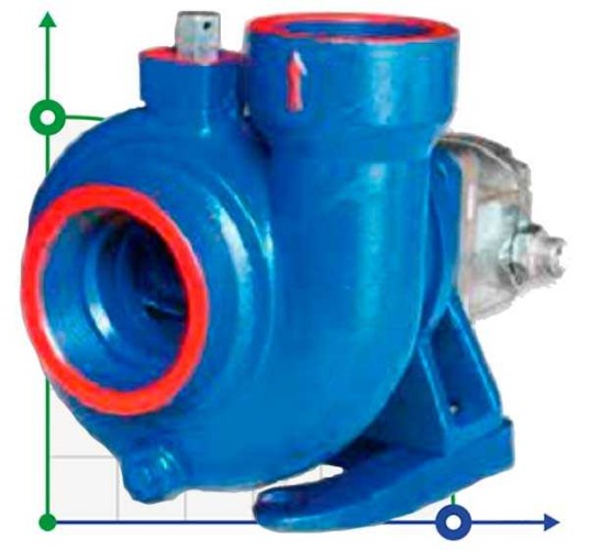 Pompa z napędem hydraulicznym HYDRO-3 do organizacji wodopojów, gaszenia pożarów