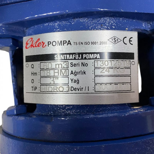 Pompa z napędem hydraulicznym HYDRO-3 do organizacji wodopojów, gaszenia pożarów