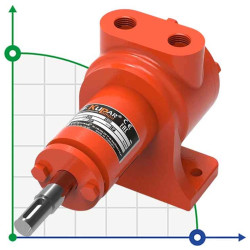 Pompa zębata Kupar KIPK 1/2 cala do oleju roślinnego, 0,06-0,9 m3/h