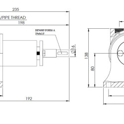 Pompa zębata Kupar KIPK 1/2 cala do oleju roślinnego, 0,06-0,9 m3/h