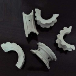 Ceramiczne super-siodłowe wypełnienie Intalox, 25x19x3 mm, Ceramic Intalox Super Saddles