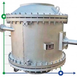 Składany spiralny wymiennik ciepła SHE-120S / D