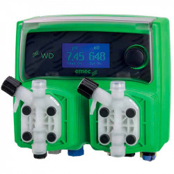 Pompa dozująca dwuelektrodowa EMEC WDPH CLS 6-10 l/h, 7-3 bar z panelem sterującym