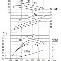 Pompa do ścieków i mediów oleistych 2CM 250-200-400/6b, 37 kW, 1000 obr./min (bez silnika)