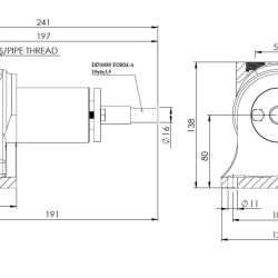 Pompa zębata Kupar KIP 1/2 cala do oleju, 0,1-1,5 m3/h