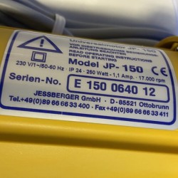 JP-150, 230V, 50 Hz, 250W silnik do pompy beczkowej JESSBERGER