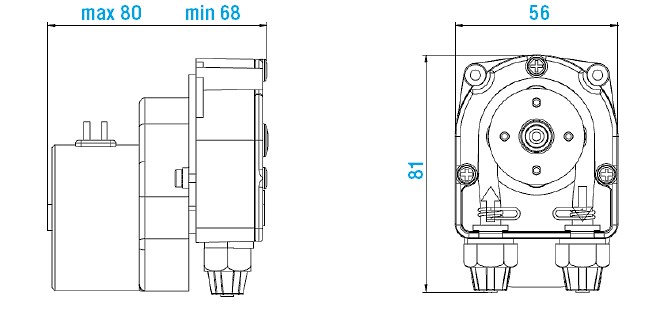 Pompa perystaltyczna F 0101 230V