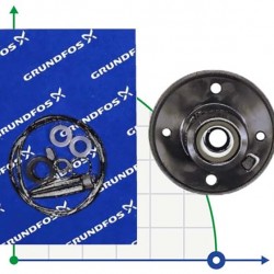 Uszczelnienie wału GRUNDFOS SEG.40.09, 12, 15 zestaw art. 96076122