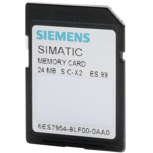 6ES7954-8LF03-0AA0, SIMATIC S7, KARTA PAMIĘCI DLA S7-1X00 CPU/SINAMICS, 3,3 V FLASH, 24 MBYTE