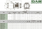 Pompa wielostopniowa pozioma DAB EUROINOX 30/80 T, 60179423H