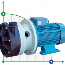 Pozioma pompa odśrodkowa MB 150 PVDF TL-VITON