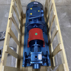 Pompa zębata do nierafinowanego oleju słonecznikowego EMSE EDP 1030, DN80, 30 m3/h, 3 bar, 7,5 kW, 380 V, 1000 obr