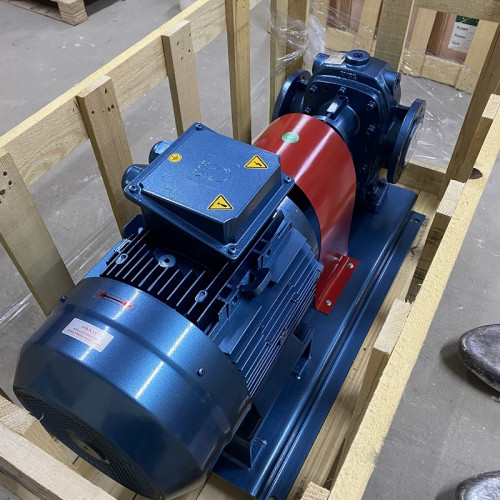 Pompa zębata do nierafinowanego oleju słonecznikowego EMSE EDP 1030, DN80, 30 m3/h, 3 bar, 7,5 kW, 380 V, 1000 obr