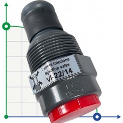 Zawór Wtryskowy PVC 1 cala, do pomp dozujących do 1000 l/h