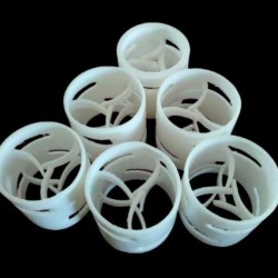 Pierścienie Palla (Pall Ring), PVDF, 25x25 mm