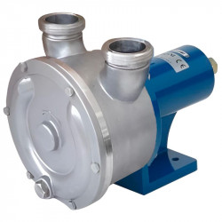 Pompa wirowa do pompowania mleka, serwatki LIVERANI SPECIAL 60 Inox 2, 350 l/min, AISI 316, bez silnika