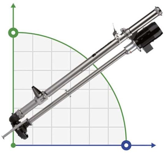 Veneroni LVE 12, 7,5 kW, 3,5m, 198 m3/h elektryczna pompa pionowa