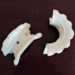 Ceramiczne super-siodłowe wypełnienie Intalox, 76x57x9 mm, Ceramic Intalox Super Saddles