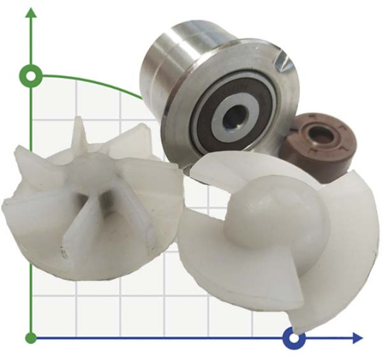 Uszczelnienie do części pompującej pompy beczkowej V-Seal-VT