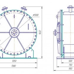 Wymiennik spiralny 30m2, 12/12