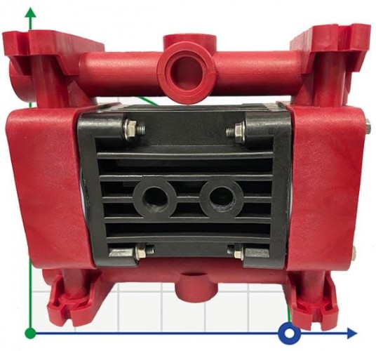 Pompa membranowa RUBY 010P-P-NTPT-F