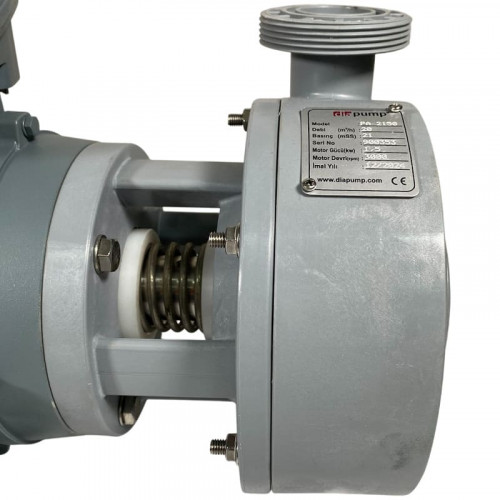 Plastikowa pomDiaPump PA chemiczna do kwasów DiaPump PA2150 PP, 1,5 kW, 3000 obr/min, 380V