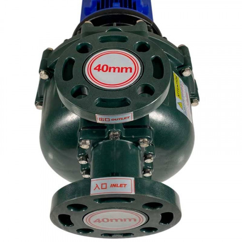 Pompa chemiczna do roztworu chlorku żelazowego QHB-G-40022EAL-SSH5V38AGABS GFRPP, 312 l/min, 16,5 m, 380 V, odśrodkowa, samozasysająca