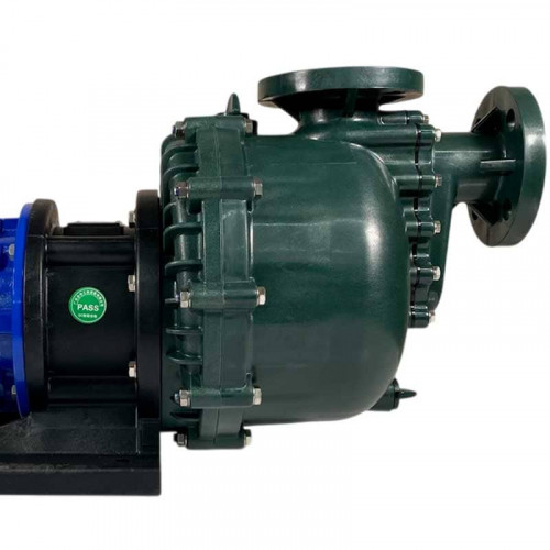 Pompa chemiczna do roztworu chlorku żelazowego QHB-G-40022EAL-SSH5V38AGABS GFRPP, 312 l/min, 16,5 m, 380 V, odśrodkowa, samozasysająca