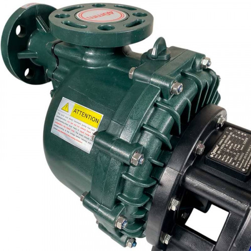 Pompa chemiczna do roztworu chlorku żelazowego QHB-G-40022EAL-SSH5V38AGABS GFRPP, 312 l/min, 16,5 m, 380 V, odśrodkowa, samozasysająca
