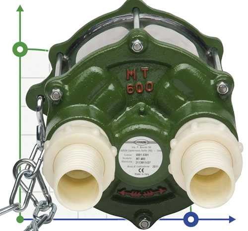 MT 600 pompa rolkowa WOM