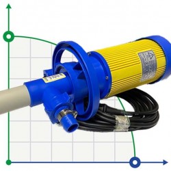 Pompa beczkowa JESSBERGER JP280-PP(HC)1200, Ø41mm