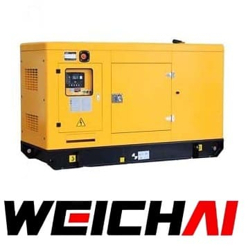 Agregaty prądotwórcze Diesla z silnikiem Weichai