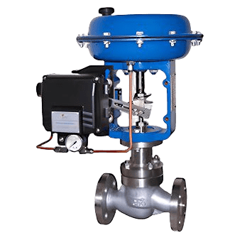 Zawory regulacyjne z ustawnikiem pozycyjnym i siłownikiem pneumatycznym