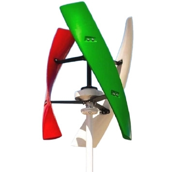 Pionowe elektrownie wiatrowe